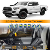 For Toyota Tacoma Interior LED Lights - Dome & Map Lights Package Kit for 2016 - 2023 - White SAWE Lighting